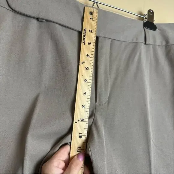 Banana Republic NEW Jackson Fit Khaki Trouser Leg Dress Pants NWT Size 14 Short - Picture 11 of 15